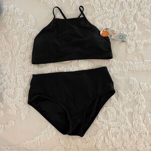 Nwt black sporty bikini